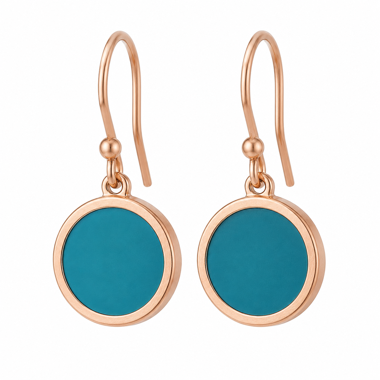 ChromaCircle Adjustable Enamel Arc Earrings